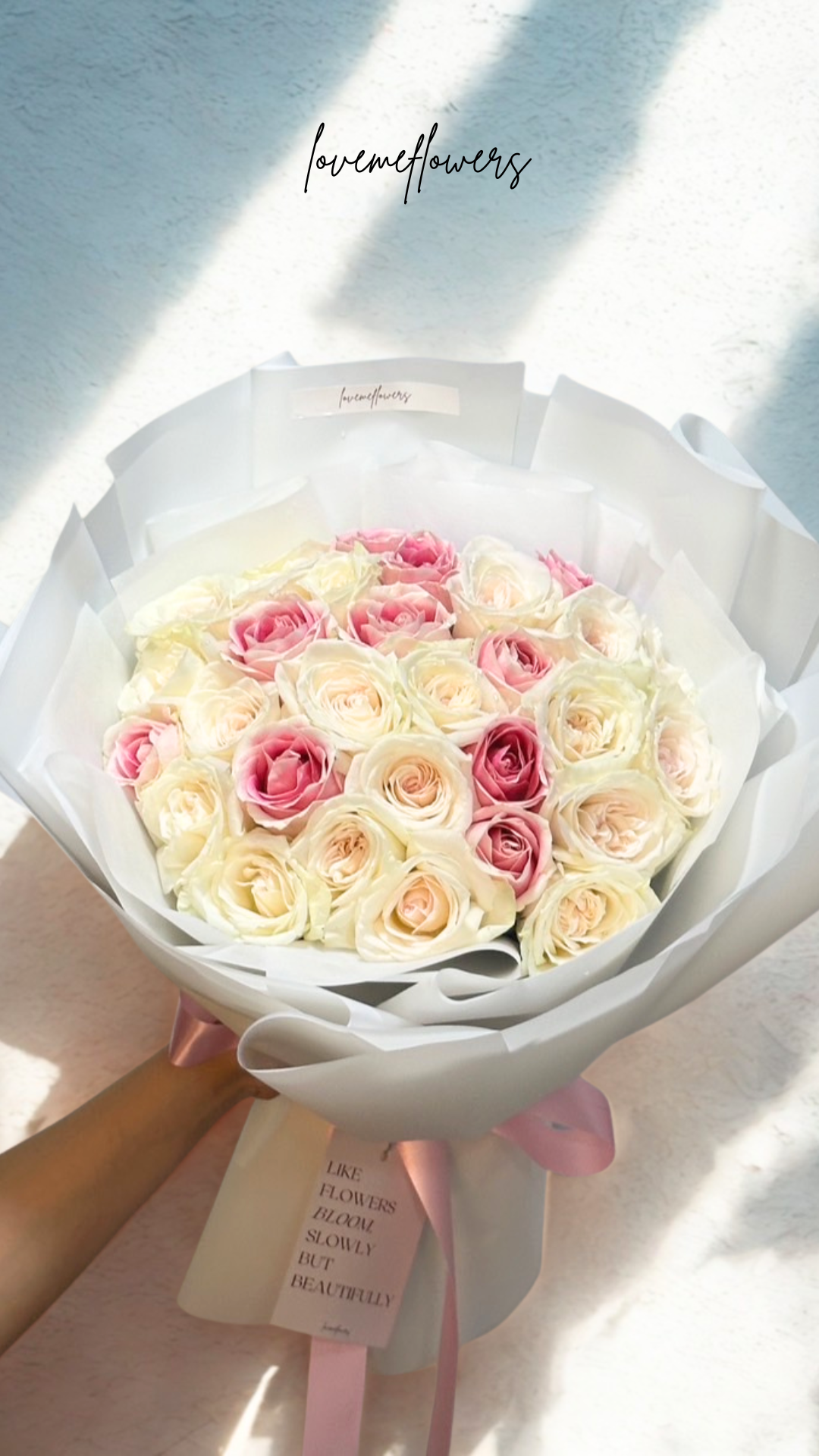 30 Roses Pastel bouquet