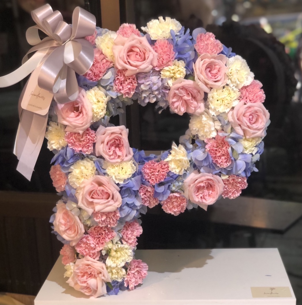 P - Floral Letter - Image 2