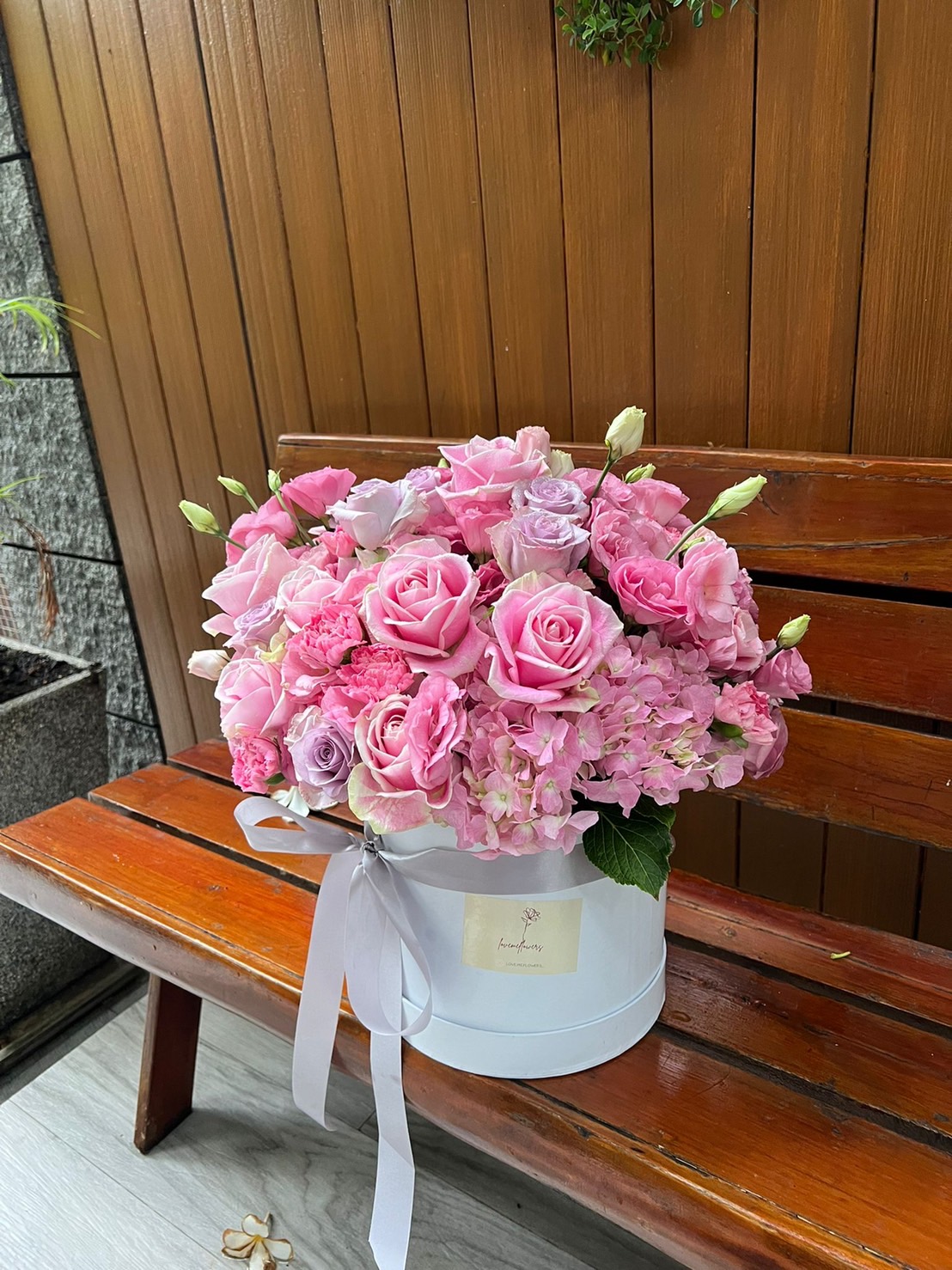 Mix Pink/Purple Flower Box (L) - Image 2