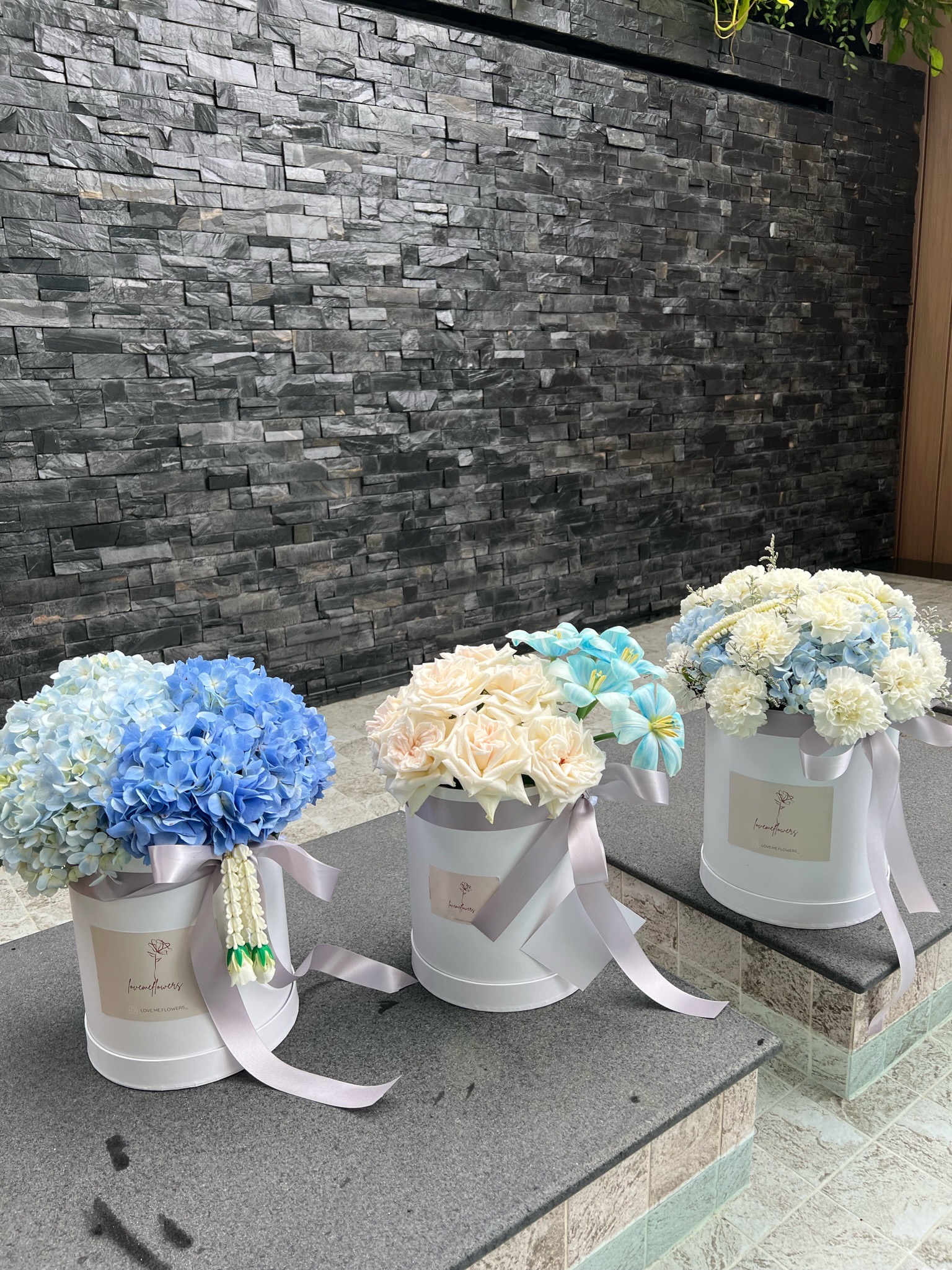 Shades of Blue FlowerBox - Image 2