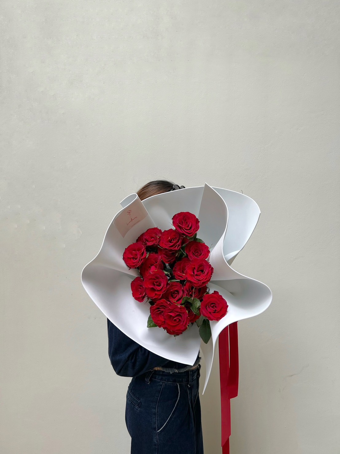 20 Red Roses Bouquet | Trendy Wrapping