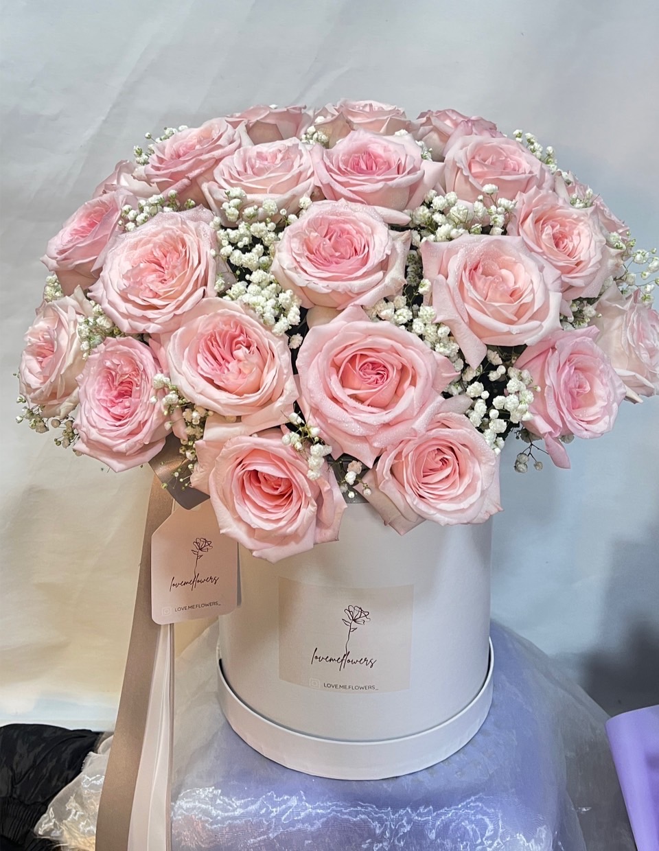 40 Roses Flower Box